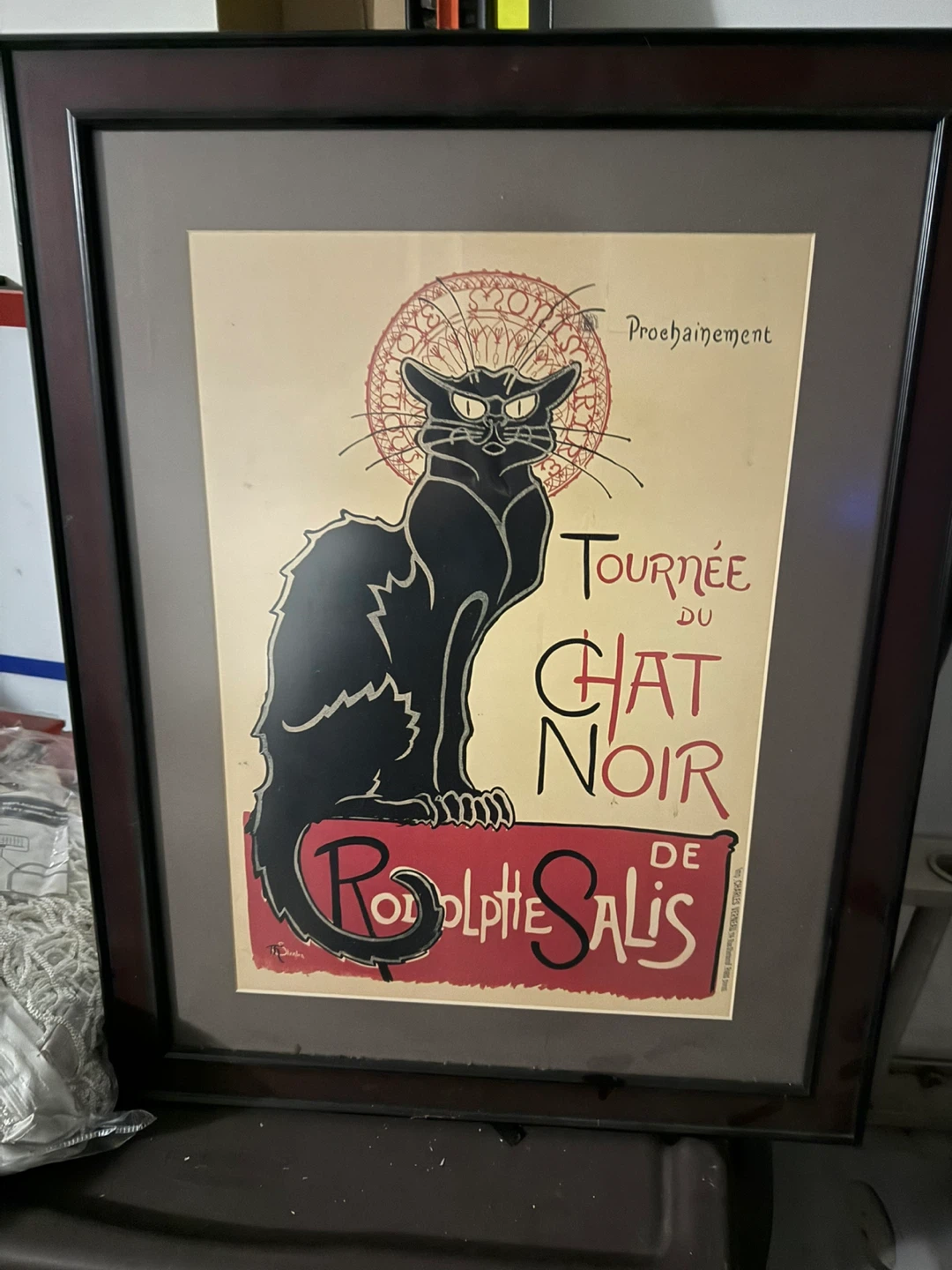 Tournée du Chat Noir Framed Poster