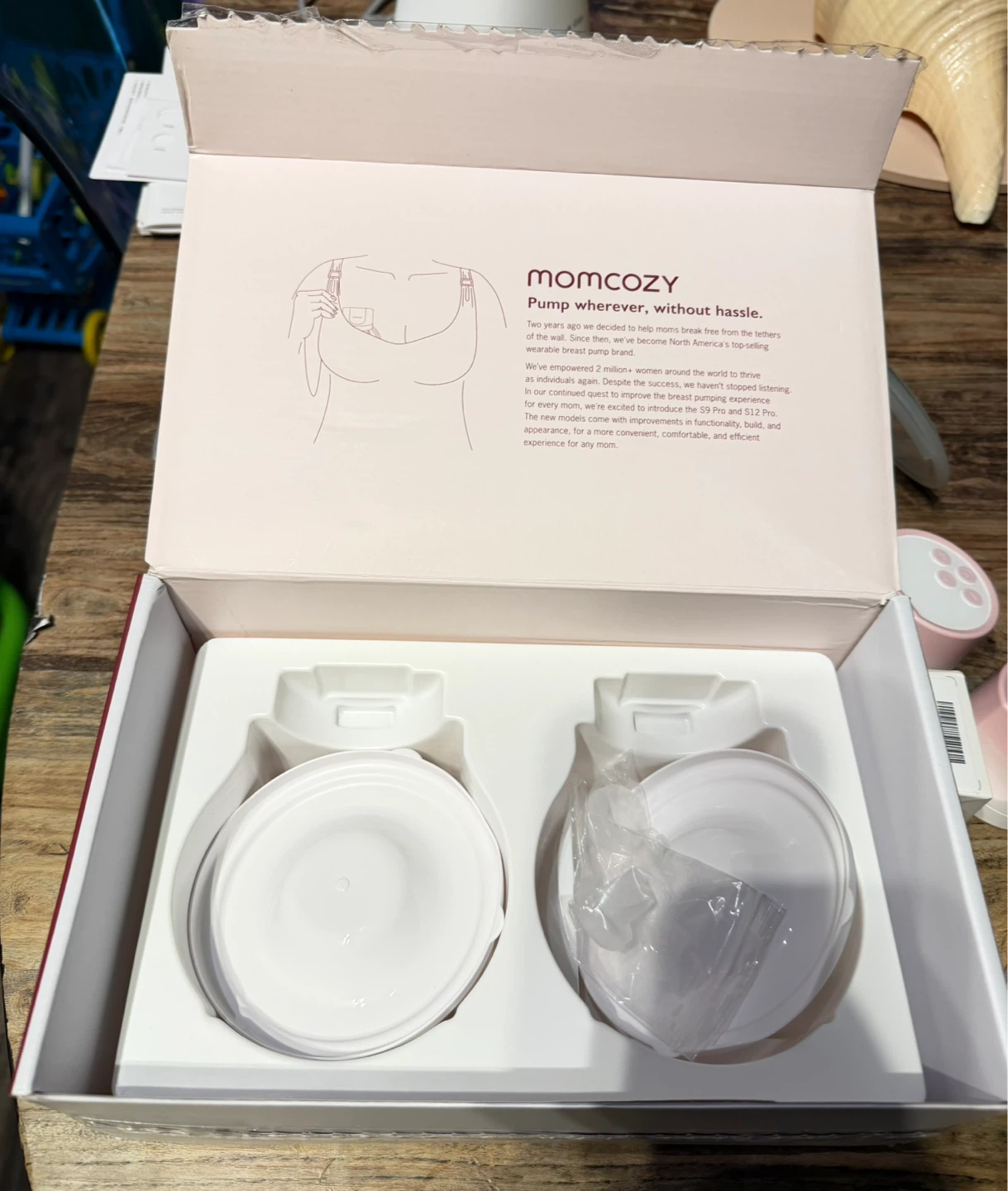 Momcozy S12 Pro Wearable Breast Pump – Double Pump Set - photo 4