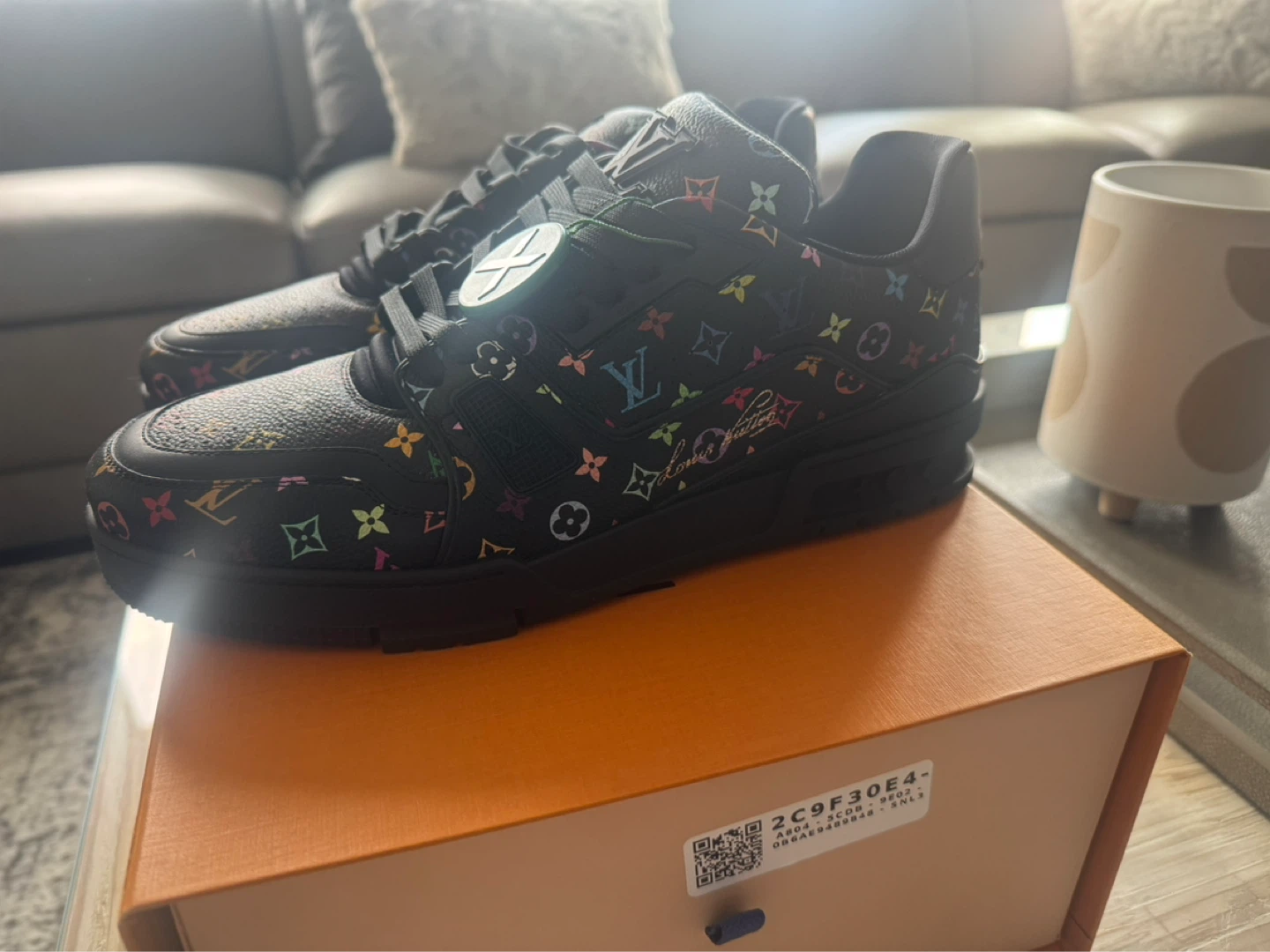 Louis Vuitton LV x TM LV Trainer Sneaker Black - photo 3