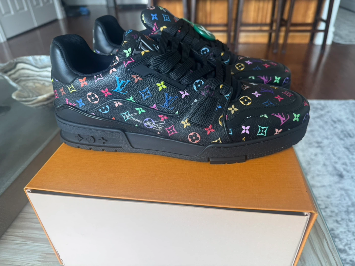 Louis Vuitton LV x TM LV Trainer Sneaker Black - photo 4