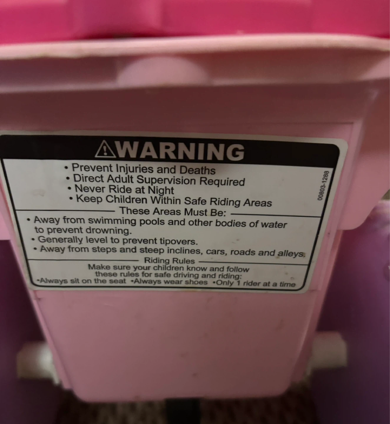 Fisher-Price Barbie 6V Ride-On Quad - photo 4