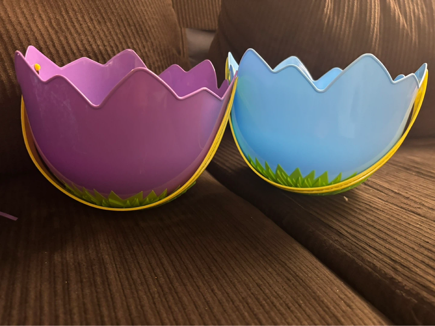 Easter Egg Buckets - Purple and Blue