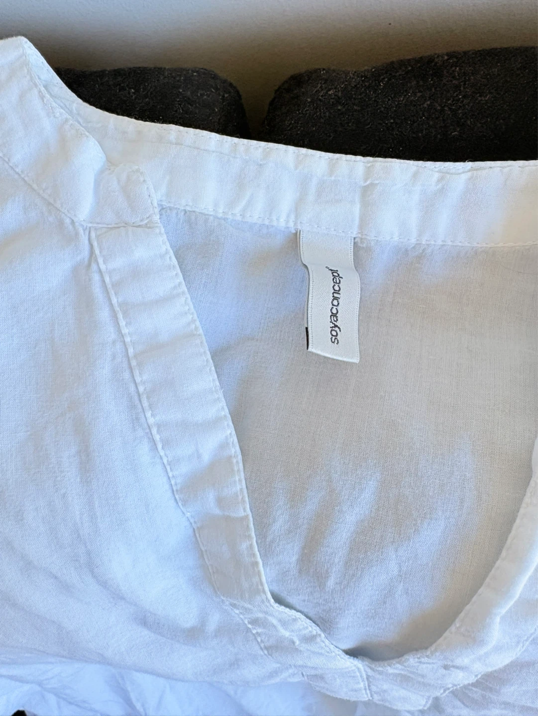 Soya Concept White Sleeveless Blouse - Size M - photo 2