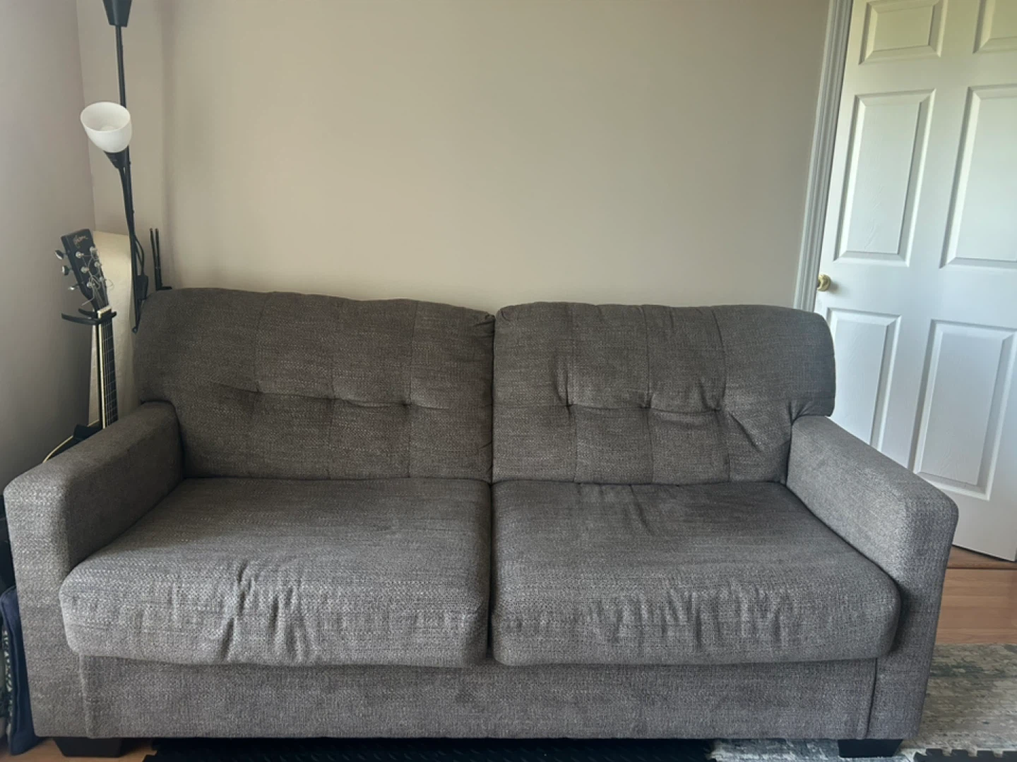 Brown Fabric Sofa - photo 2