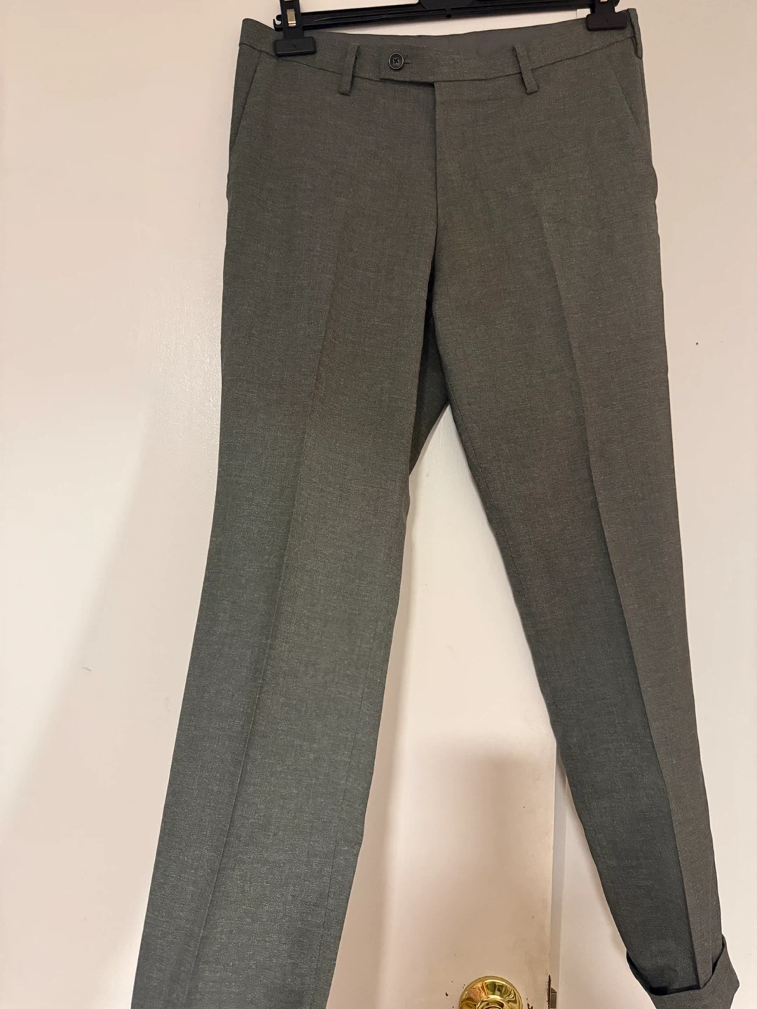 UNIQLO Men's Slim Fit Dress Pants Grey 32x34