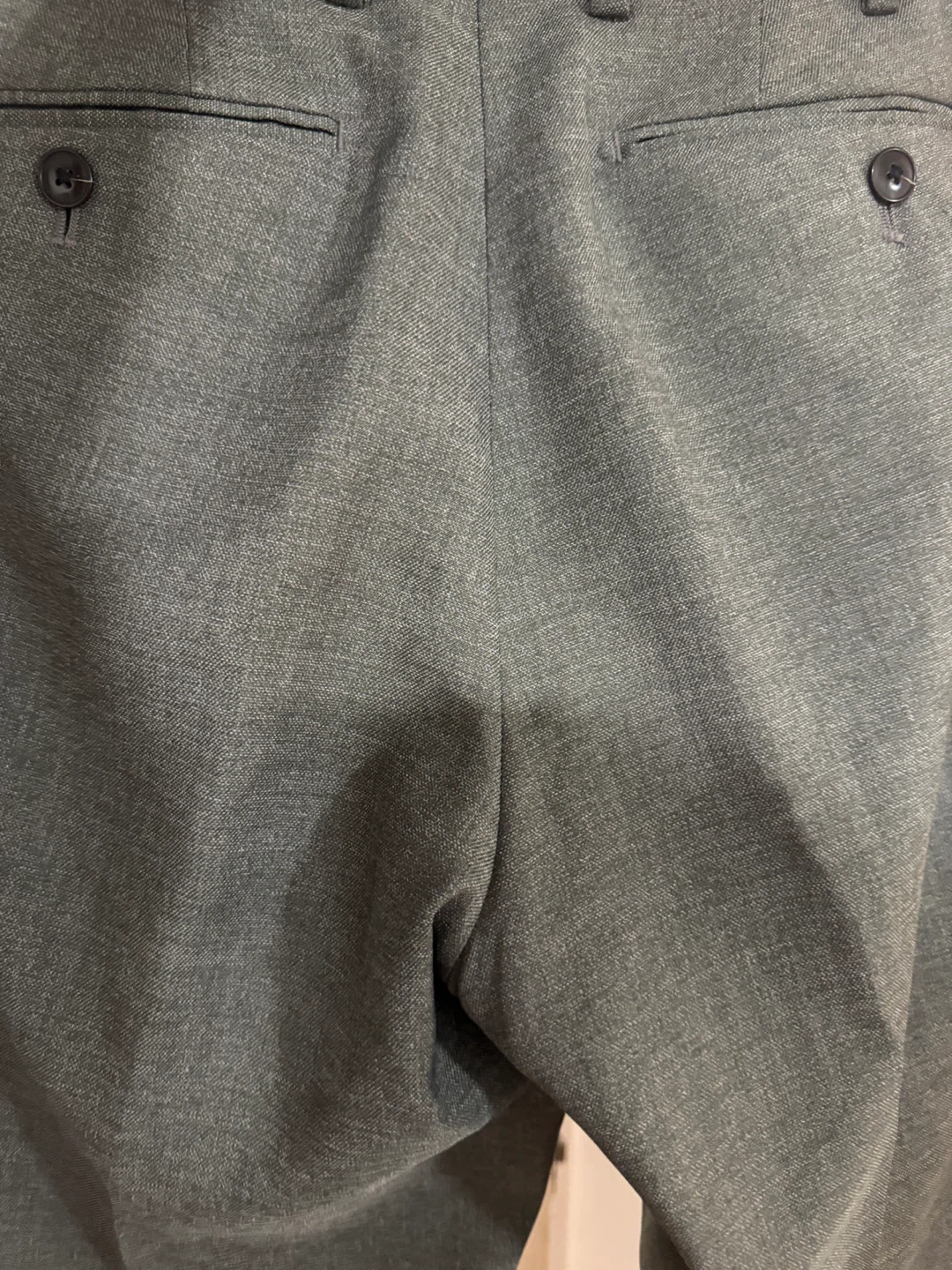 UNIQLO Men's Slim Fit Dress Pants Grey 32x34 - photo 3