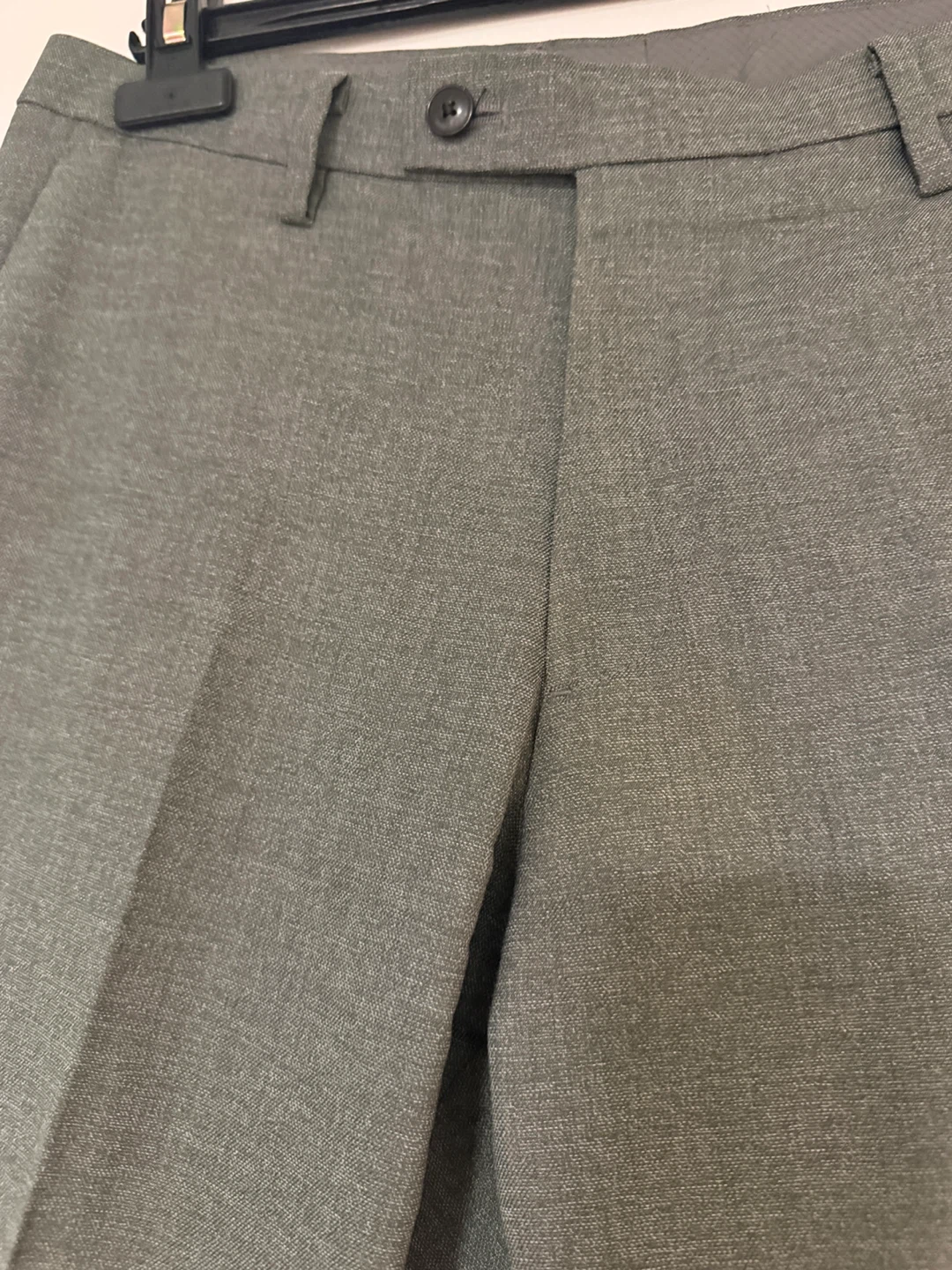 UNIQLO Men's Slim Fit Dress Pants Grey 32x34 - photo 2