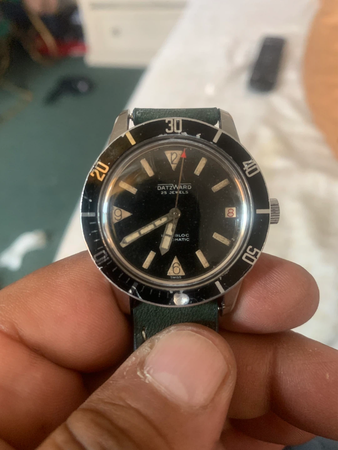 Datzward Automatic Dive Watch - Black Dial - photo 3