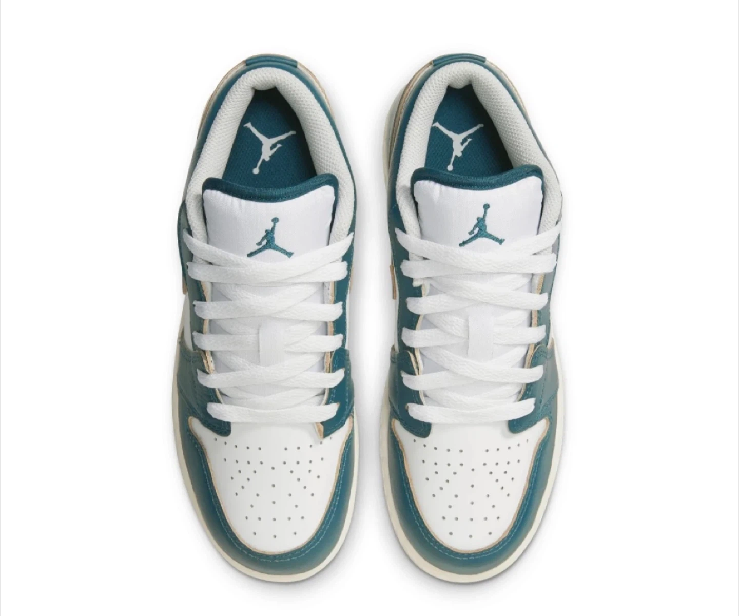 New Nike Air Jordan 1 Low SE Big Kids "Oxidized Green" - photo 5
