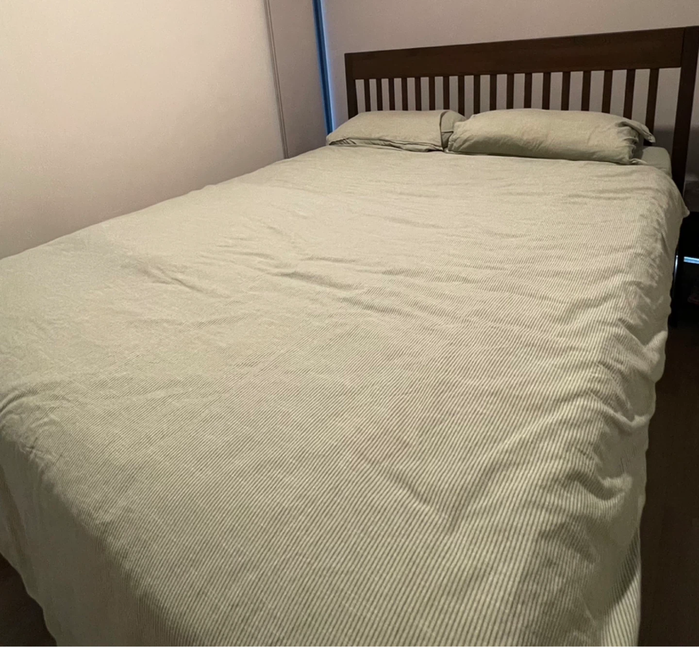 IKEA Idanas Bed Frame + Luroy Slats
