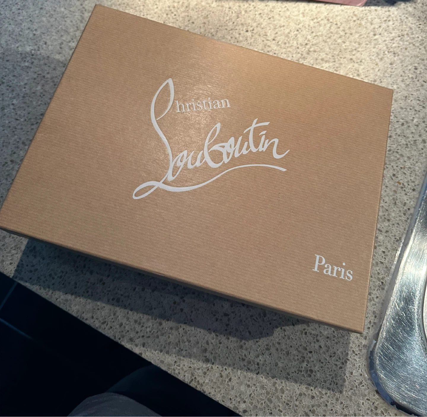 Christian Louboutin Iriza 100mm Patent Leather Heels Size 37.5