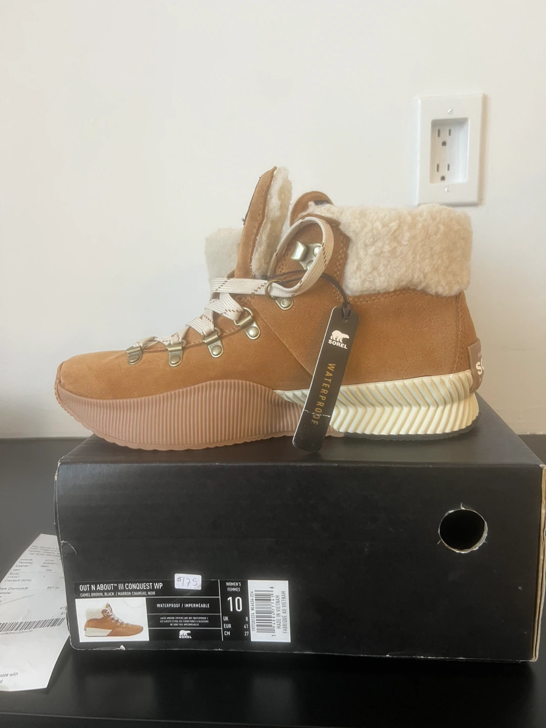 Sorel Out N About III Conquest WP Women's Boots Size 10 - photo 2