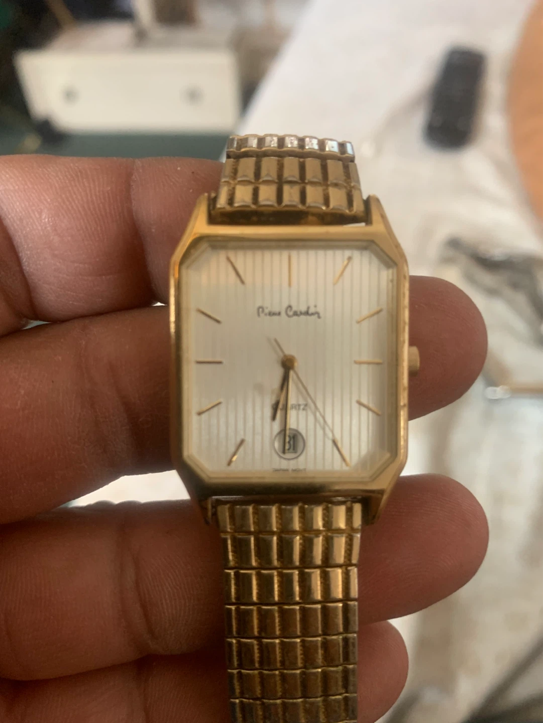 Pierre Cardin Quartz Watch Gold Tone
