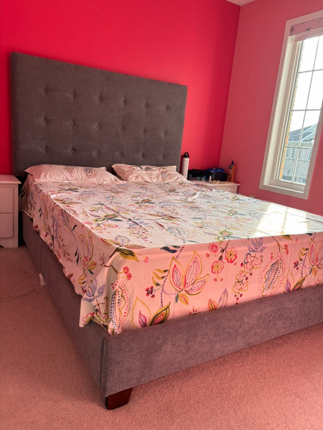 Ashley Dolante Tufted Grey Queen Bed - photo 2