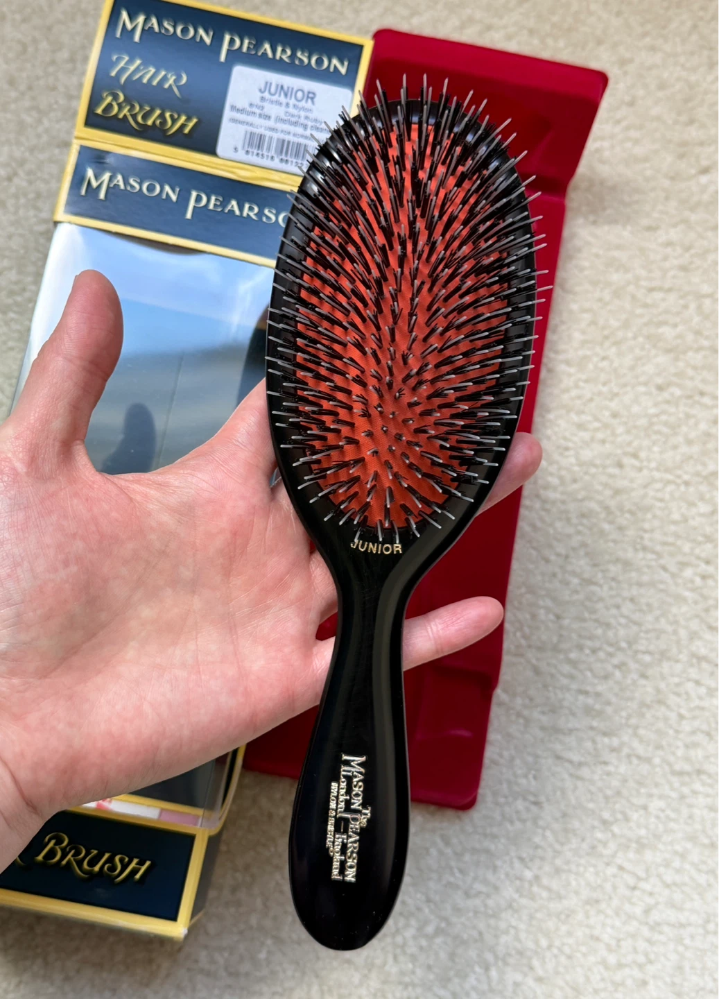 Mason Pearson Hair Brush (BN2 Junior, boar & nylon) - photo 3