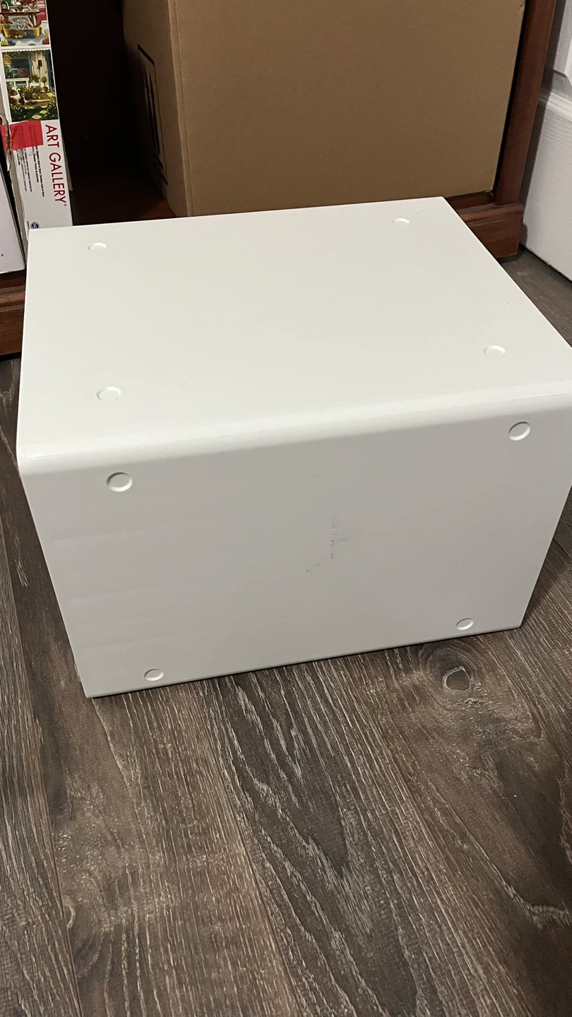 White and Grey 4-Drawer Storage Unit - photo 5