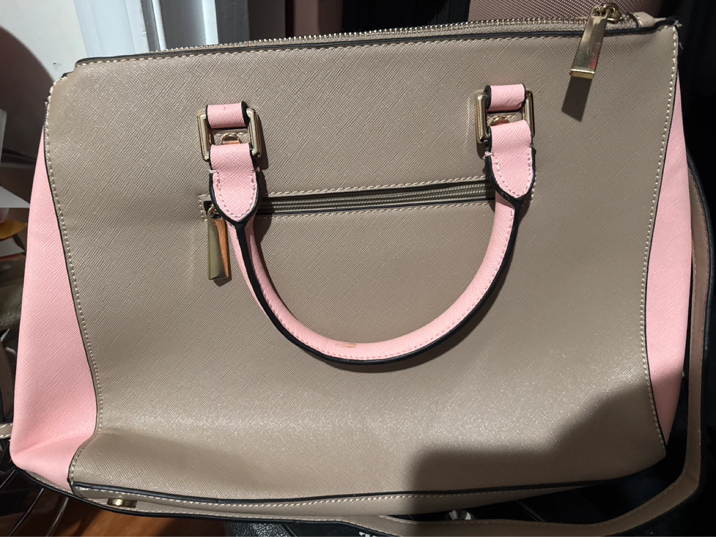Michael Kors Tote Bag - Beige and Pink - photo 3