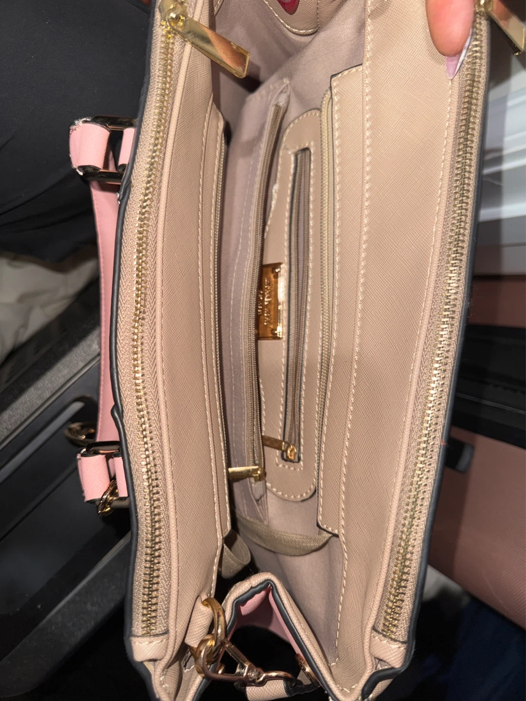 Michael Kors Tote Bag - Beige and Pink - photo 4