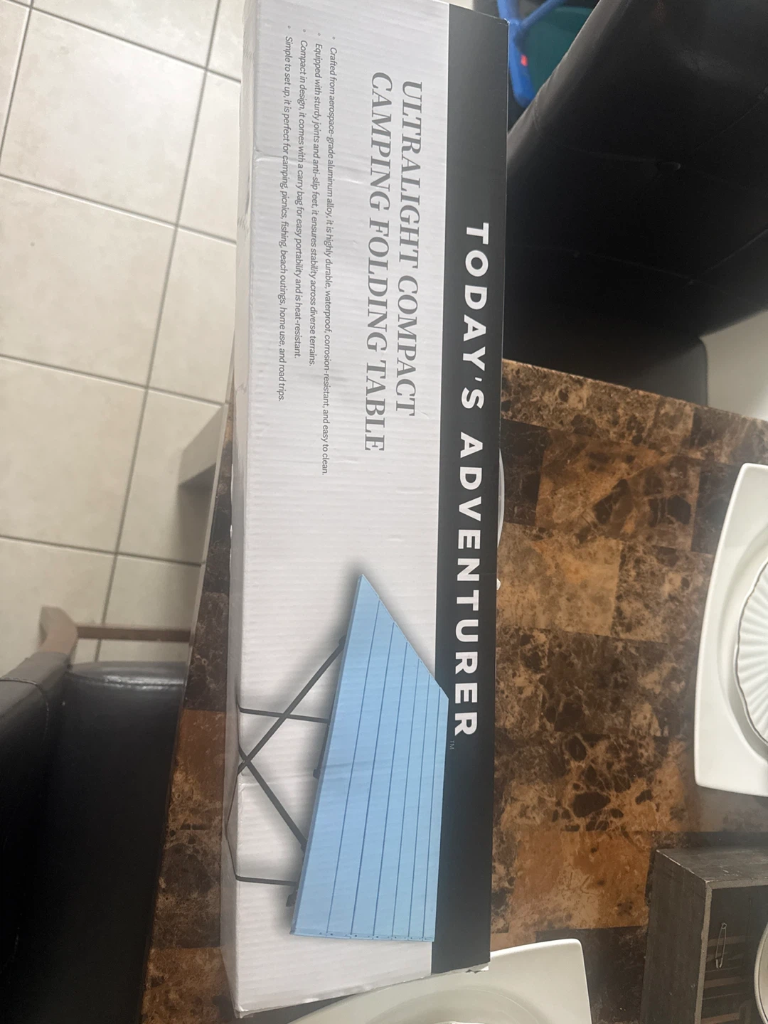 Today's Adventurer Ultralight Compact Camping Folding Table