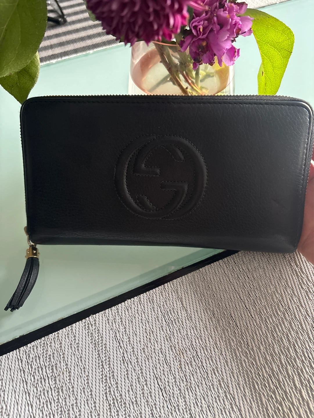 Gucci Black Leather Wallet