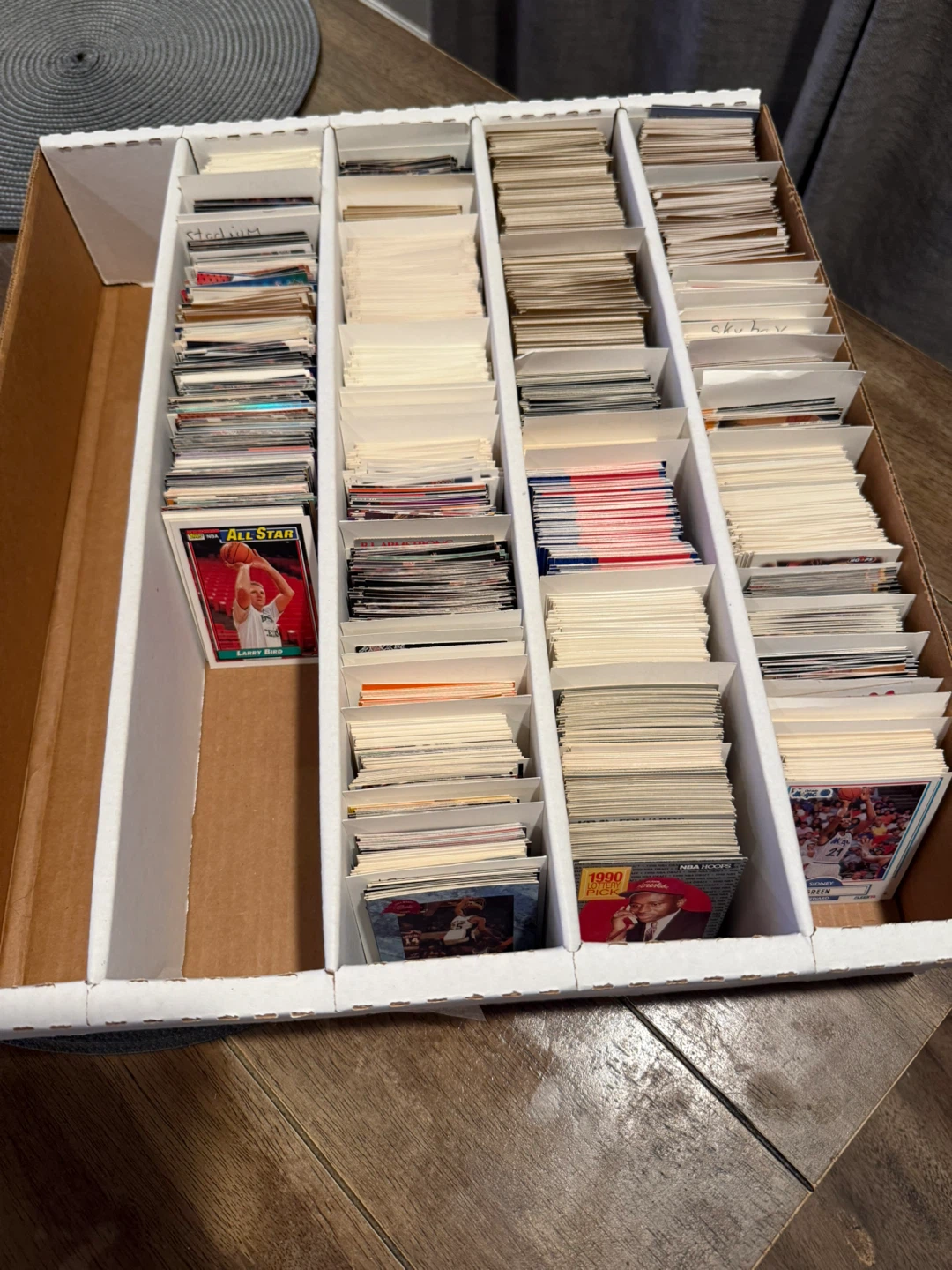 Vintage Collection of Basketball Trading Cards