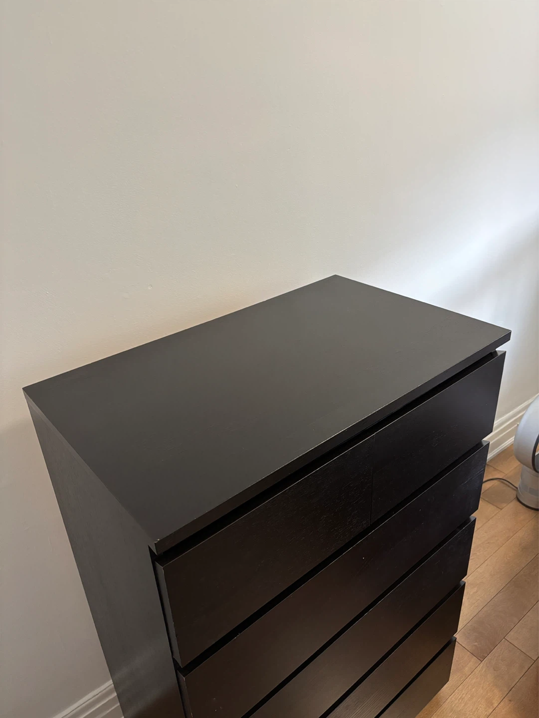 IKEA MALM 6-drawer dresser, Black-brown - photo 2