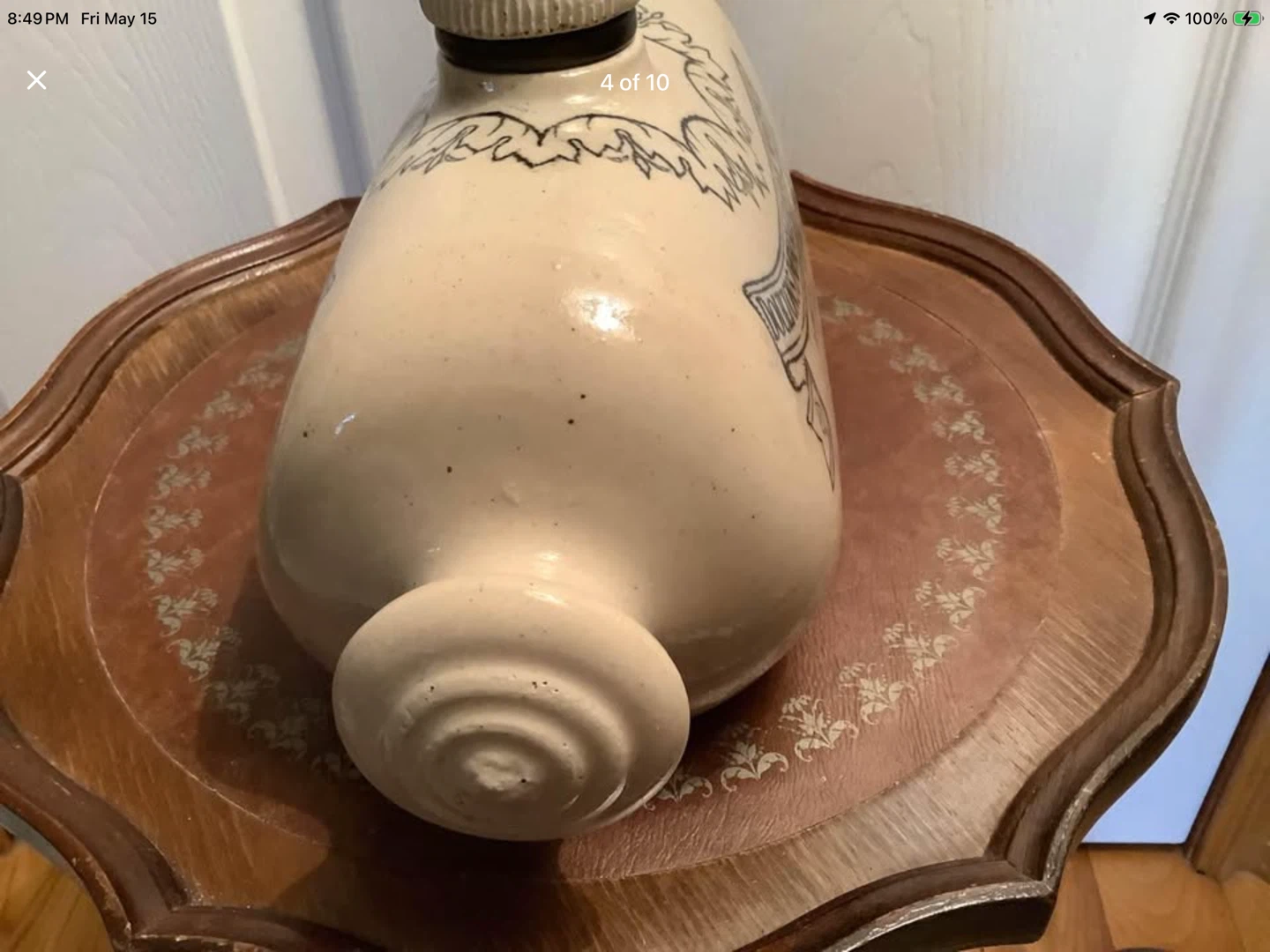 #2 Ant Doulton’s Foot Warmer Lambeth Pottery London 🐞 - photo 4