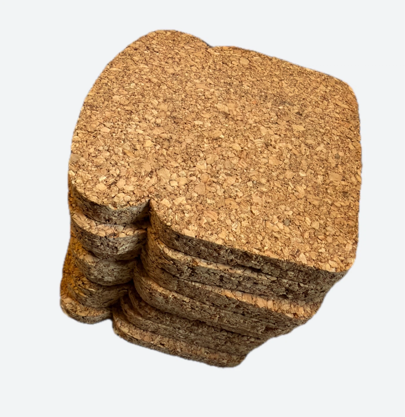 Set of 8 “Toast” Cork Coasters/Trivets - photo 2