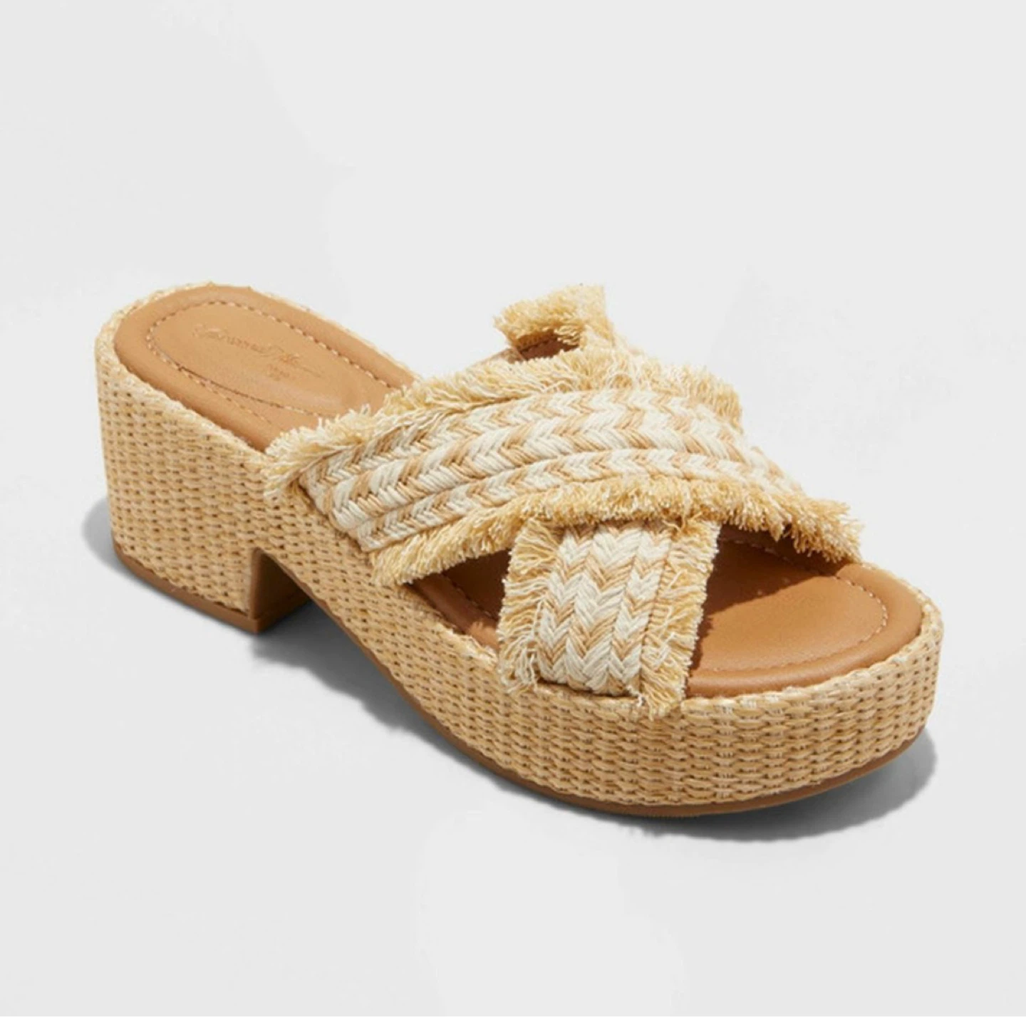 Universal Thread Espadrille Wedge Slide Sandals - photo 2