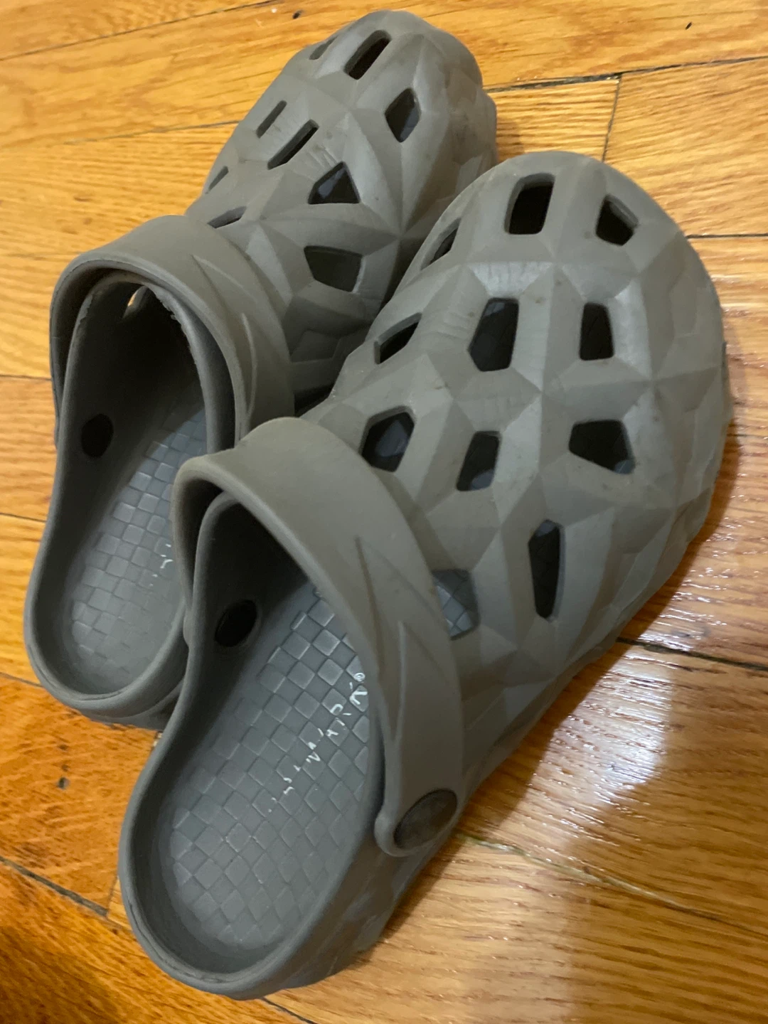Gray Clogs