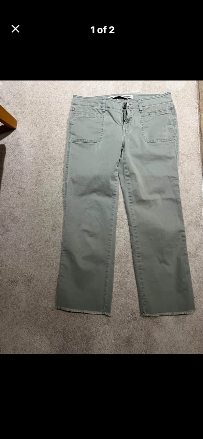 Women's Green Cargo Pants