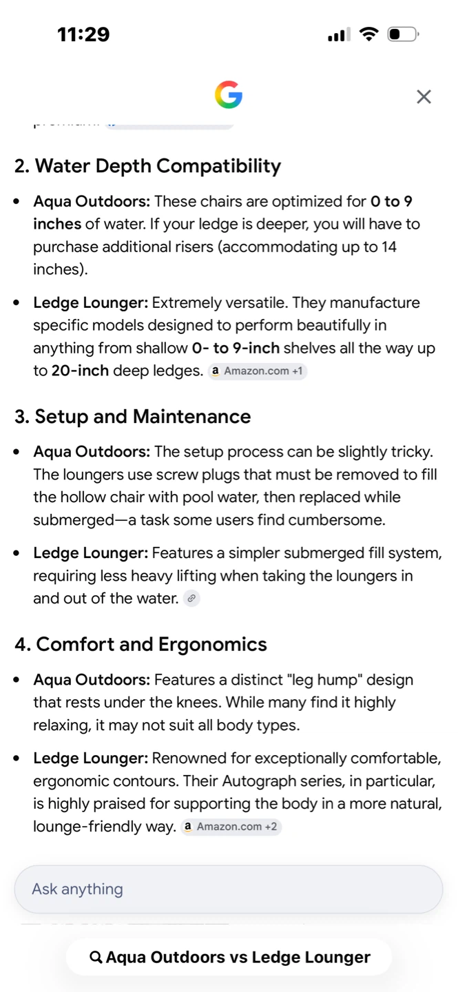 Ledge Lounger Side Table Set - signature series high back - photo 4
