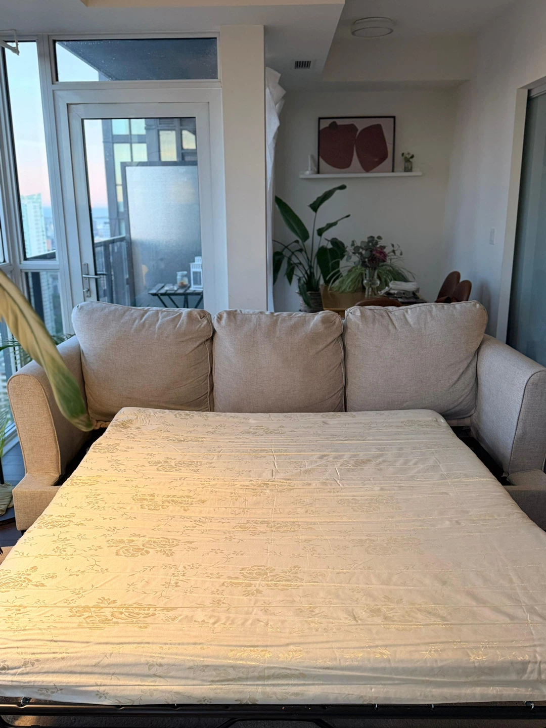 Ashley Queen Sleeper Sofa Bed/ Gray Pullout Couch - photo 5