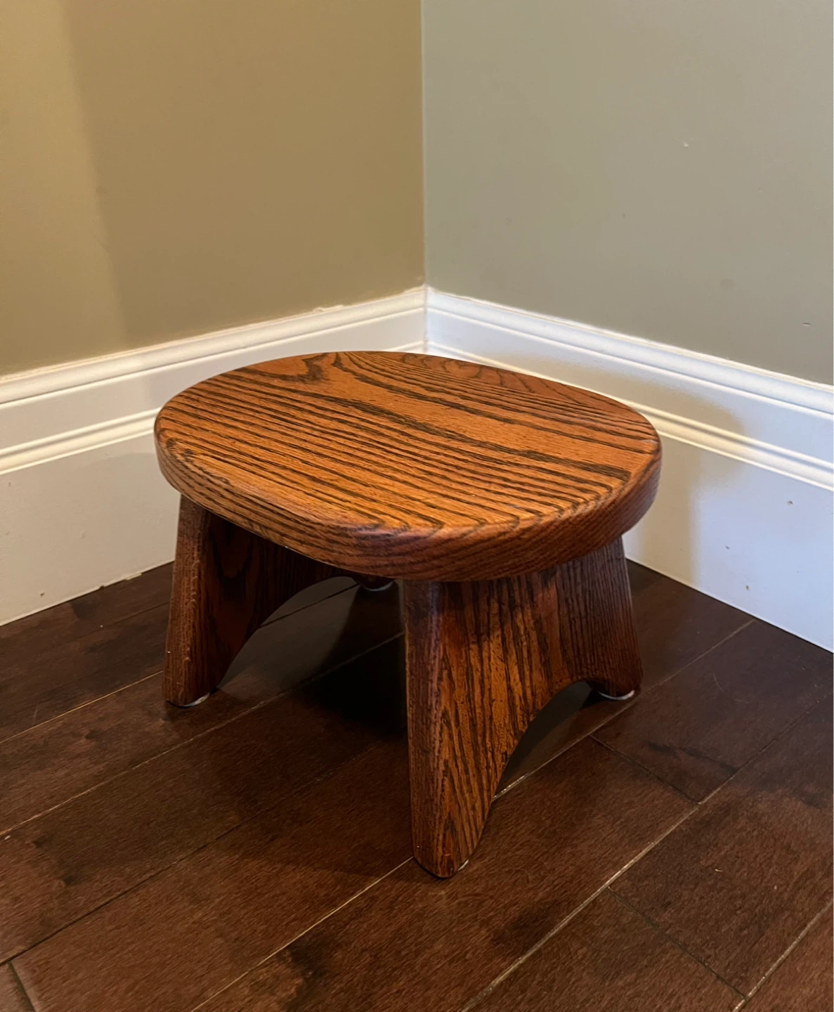 Vintage Rustic Foot Stool - photo 5