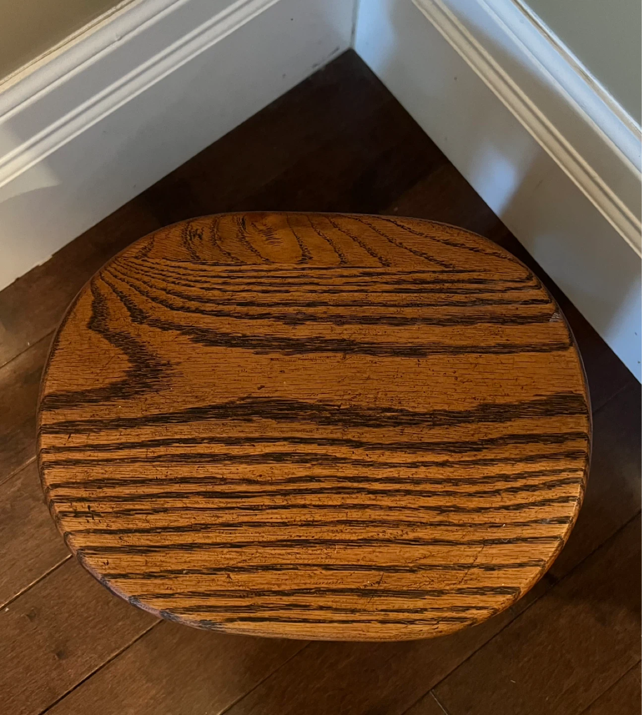 Vintage Rustic Foot Stool - photo 4