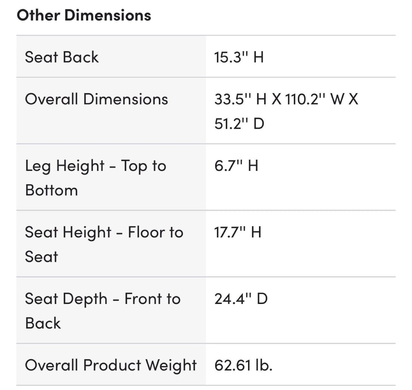 U-Shaped Sectional - photo 4