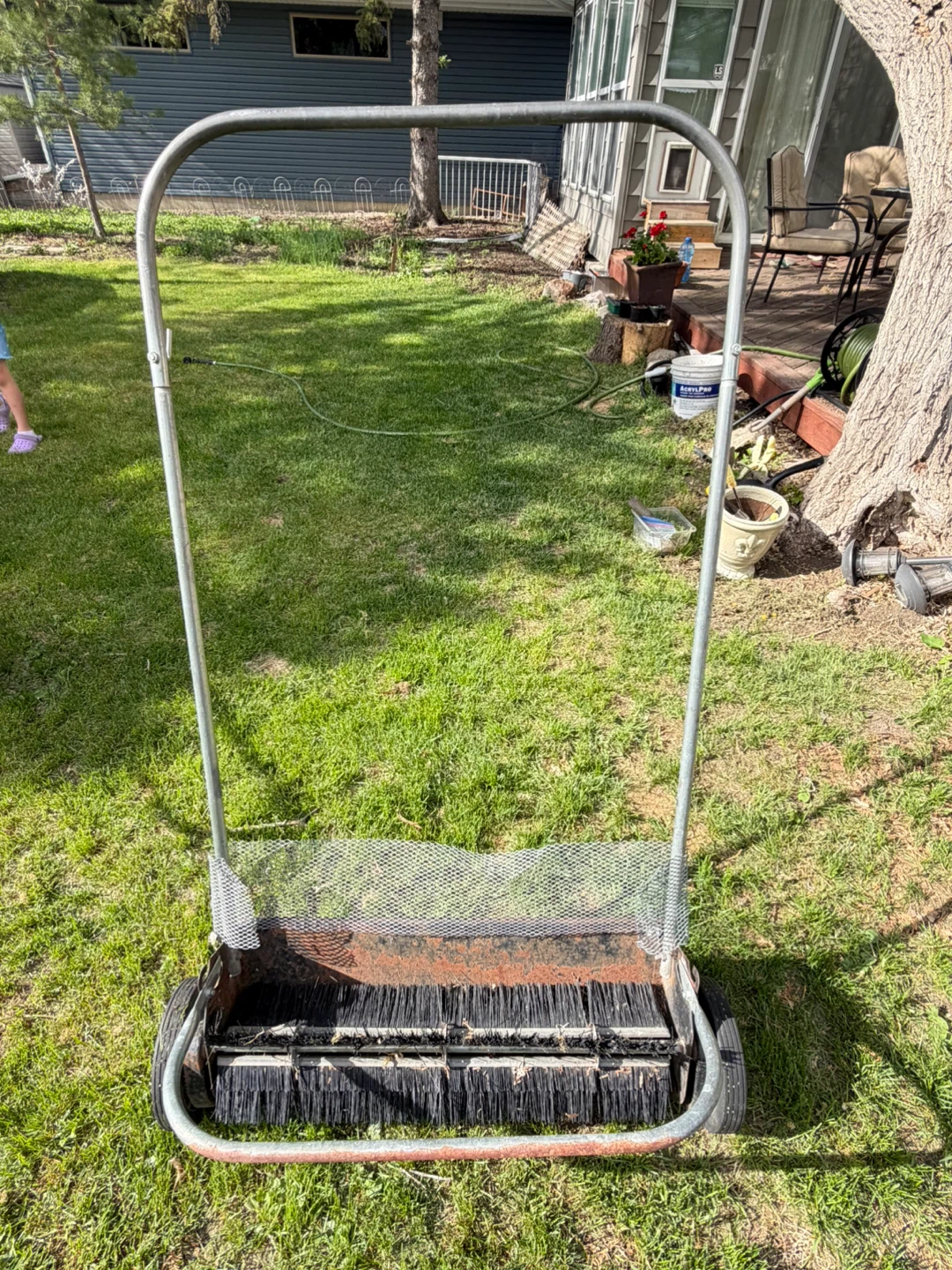 Free Lawn Sweeper - For Parts or Repair