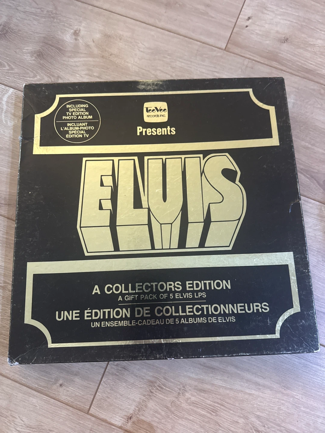 Elvis A Collectors Edition Gift Pack of 5 LPs