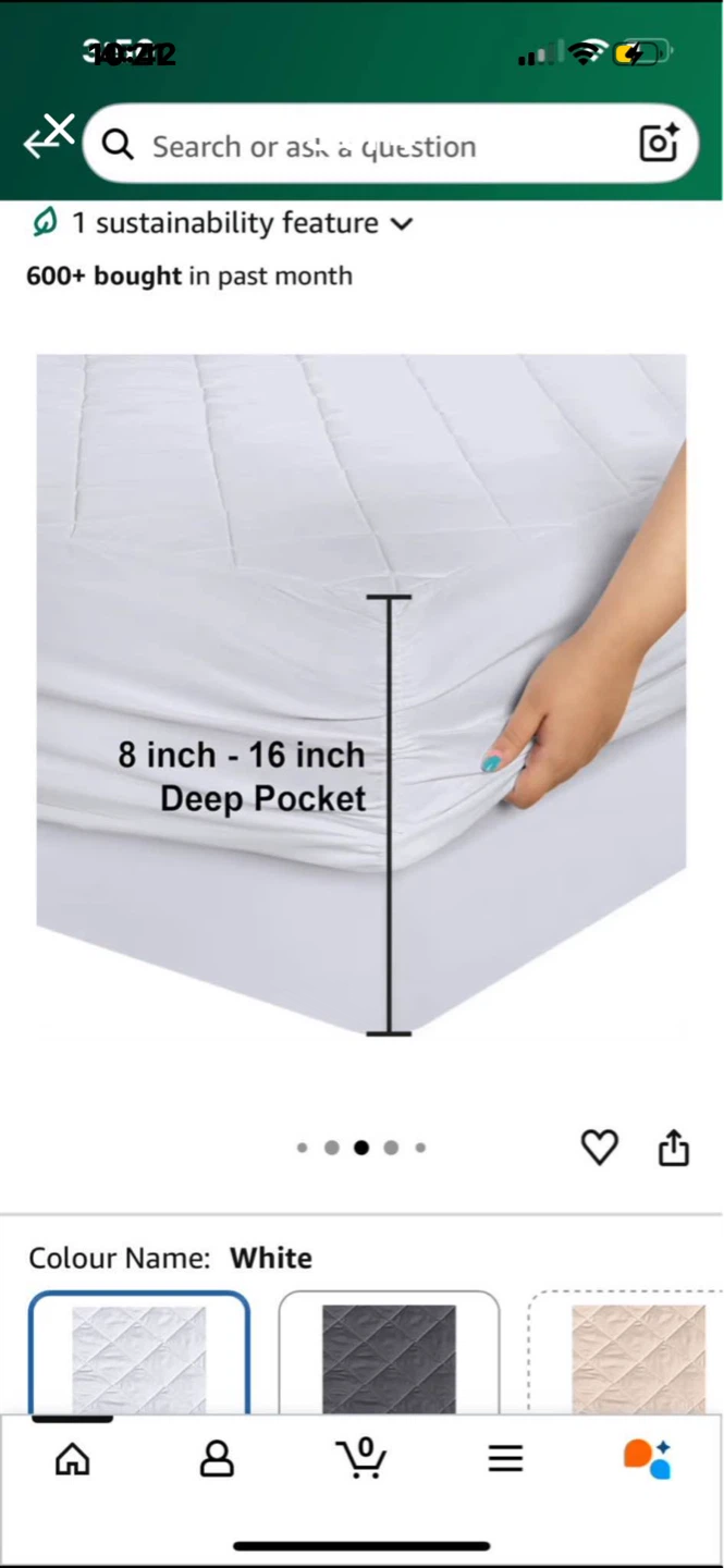 NEW Dbl/Full Mattress Protector - photo 3