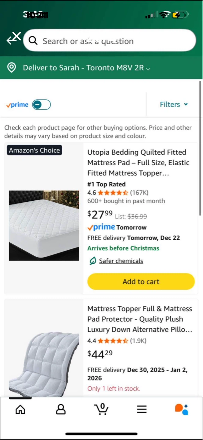 NEW Dbl/Full Mattress Protector - photo 2