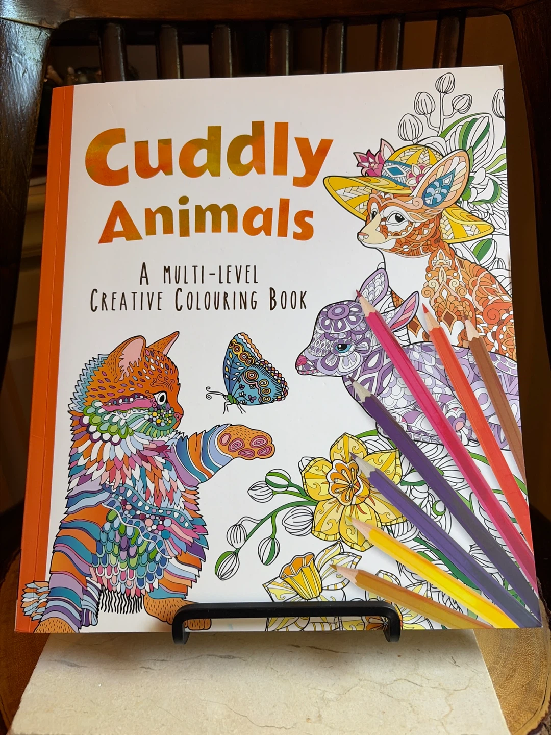 Cuddly Animals A Multi-Level Creative Colouring Book
