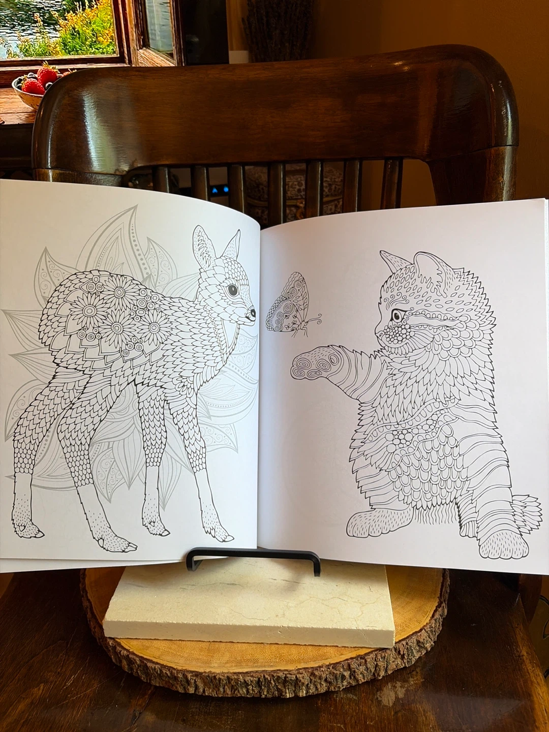 Cuddly Animals A Multi-Level Creative Colouring Book - photo 4
