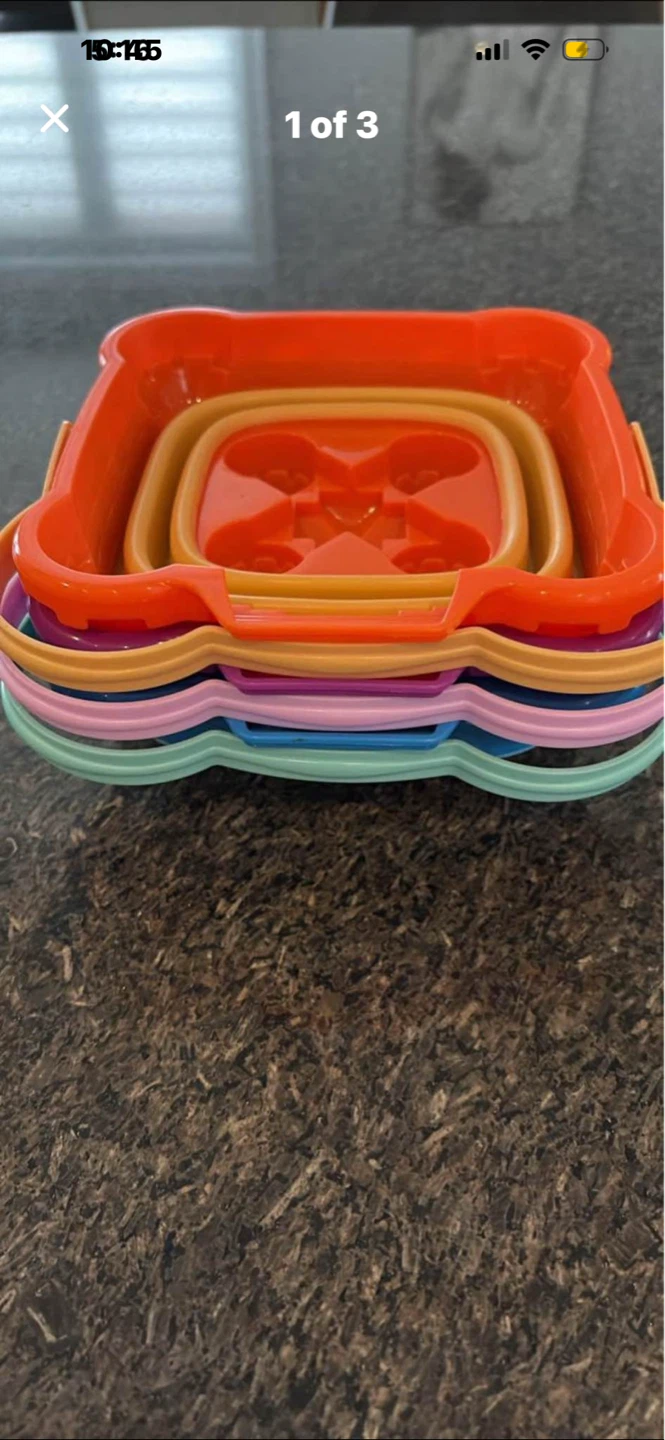 NEW 3 Pk Collapsible Sand Buckets