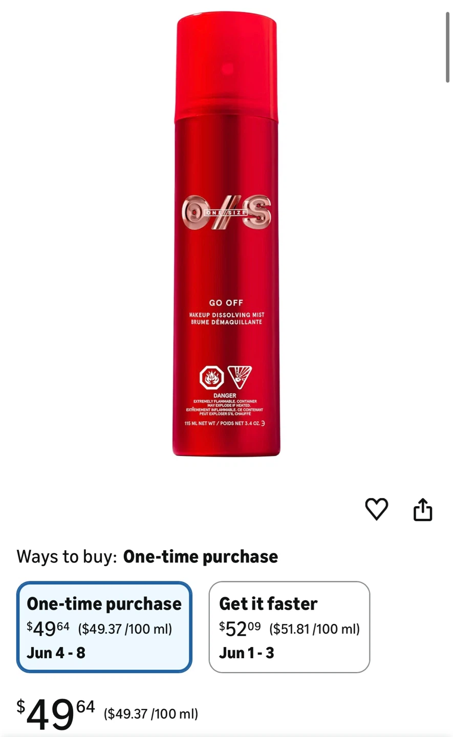 Patrick Starrr One Size Go Off Makeup Dissolving Mist - photo 2