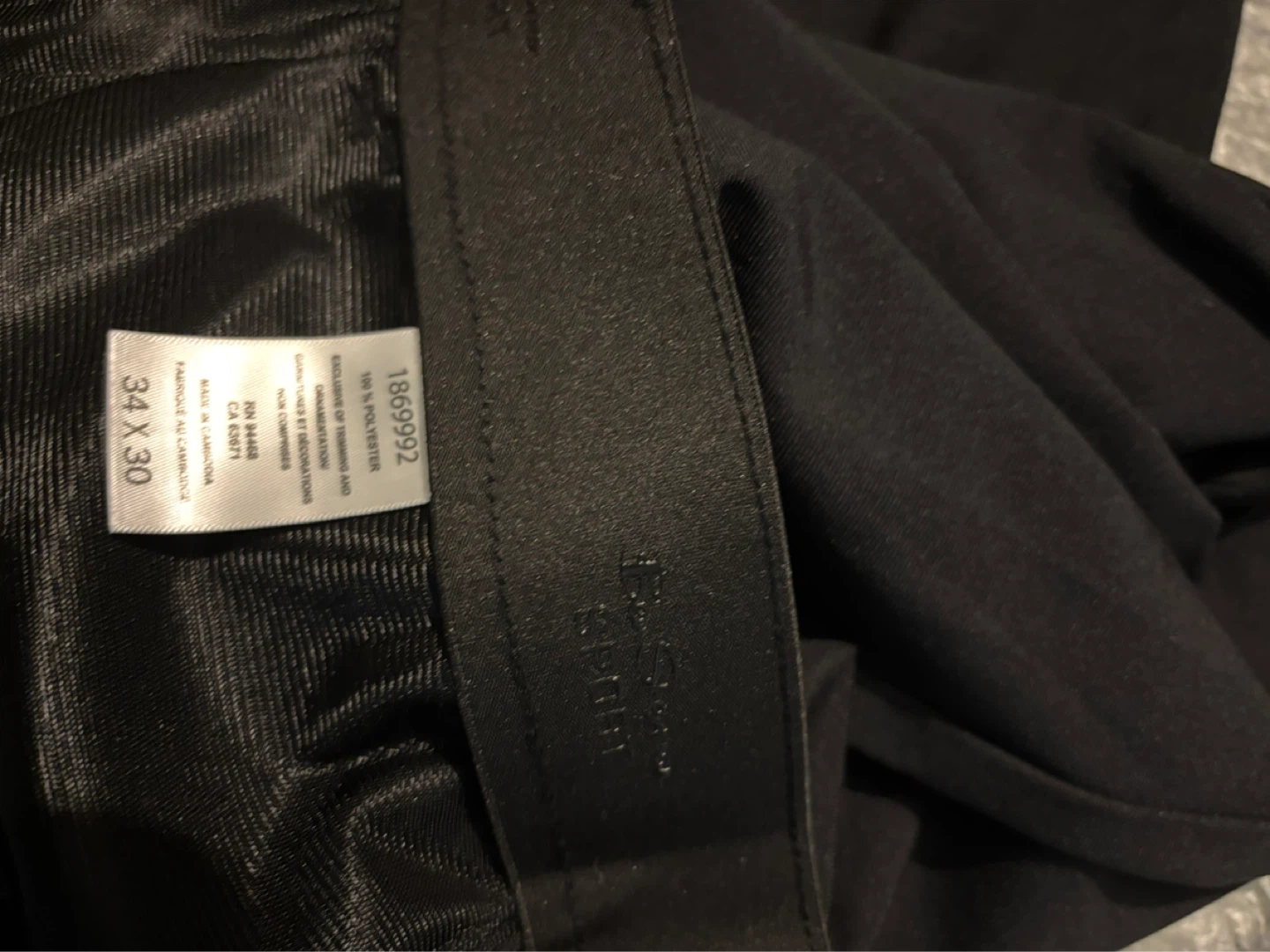 Ben Sherman Sport Tech Pant Black 34x30 - photo 3