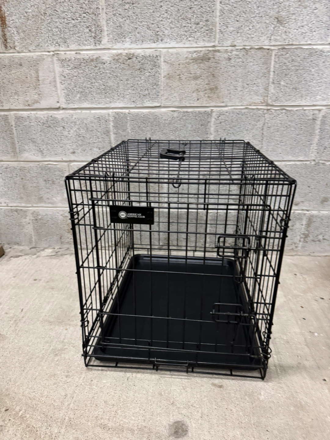 American Kennel Club Dog Crate with Tray  18-24-H21 (20$cash) - photo 3
