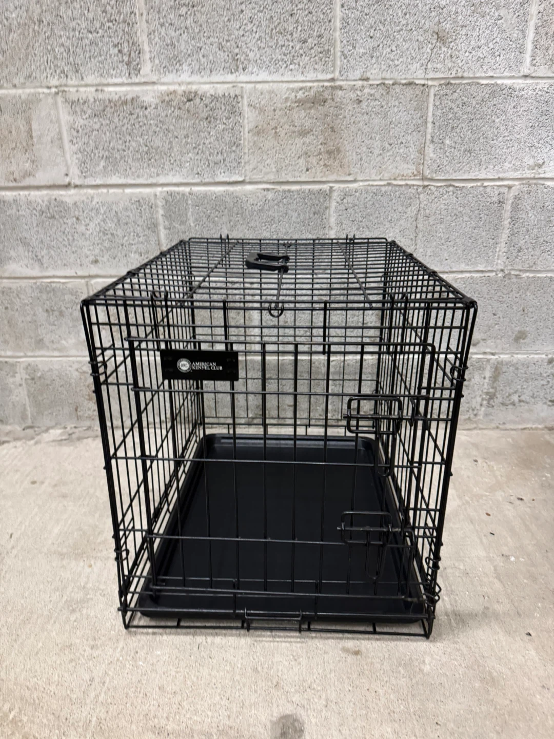 American Kennel Club Dog Crate with Tray  18-24-H21 (20$cash) - photo 2