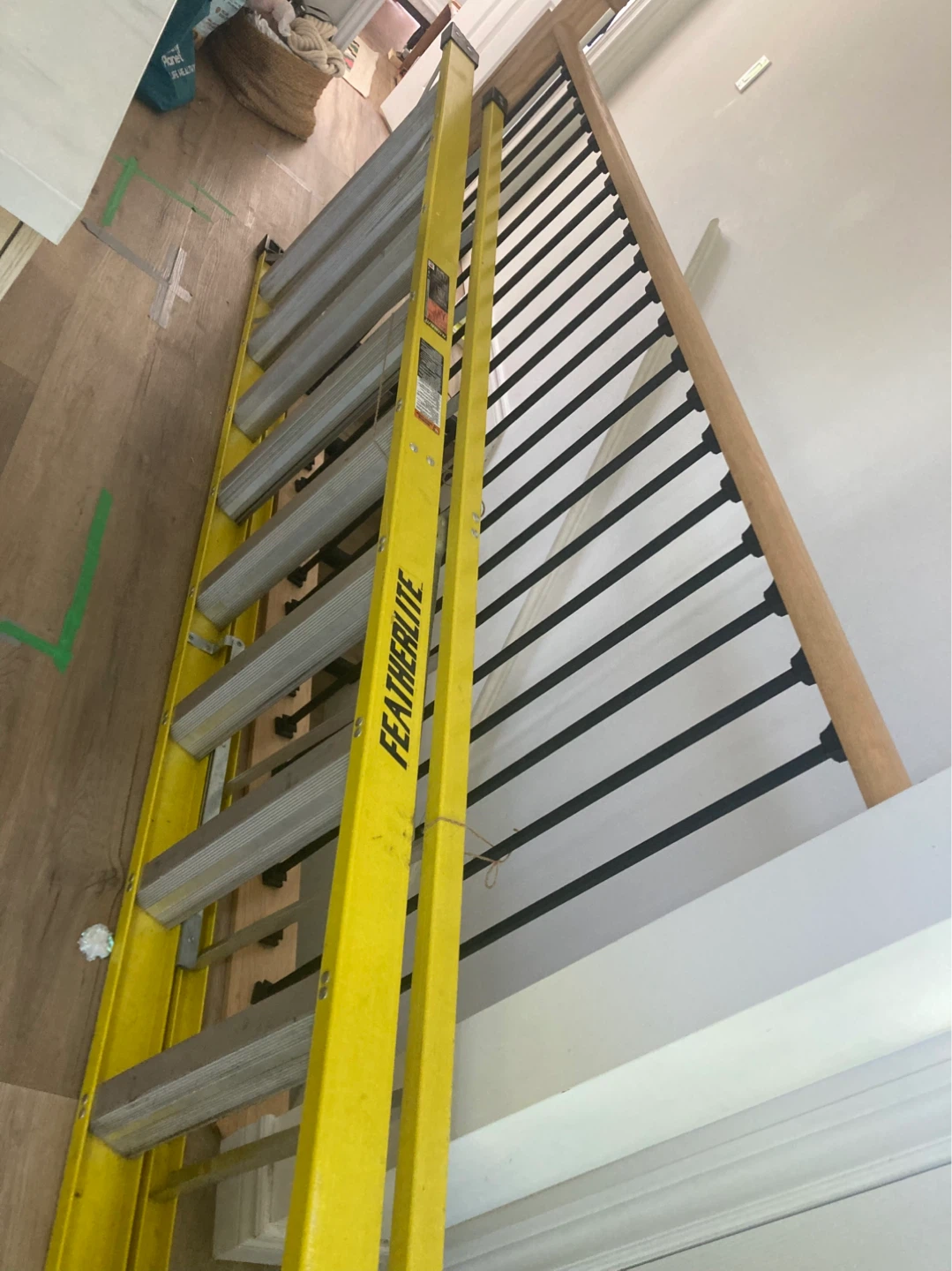 Featherlite 12 foot fibreglass step ladder - photo 3