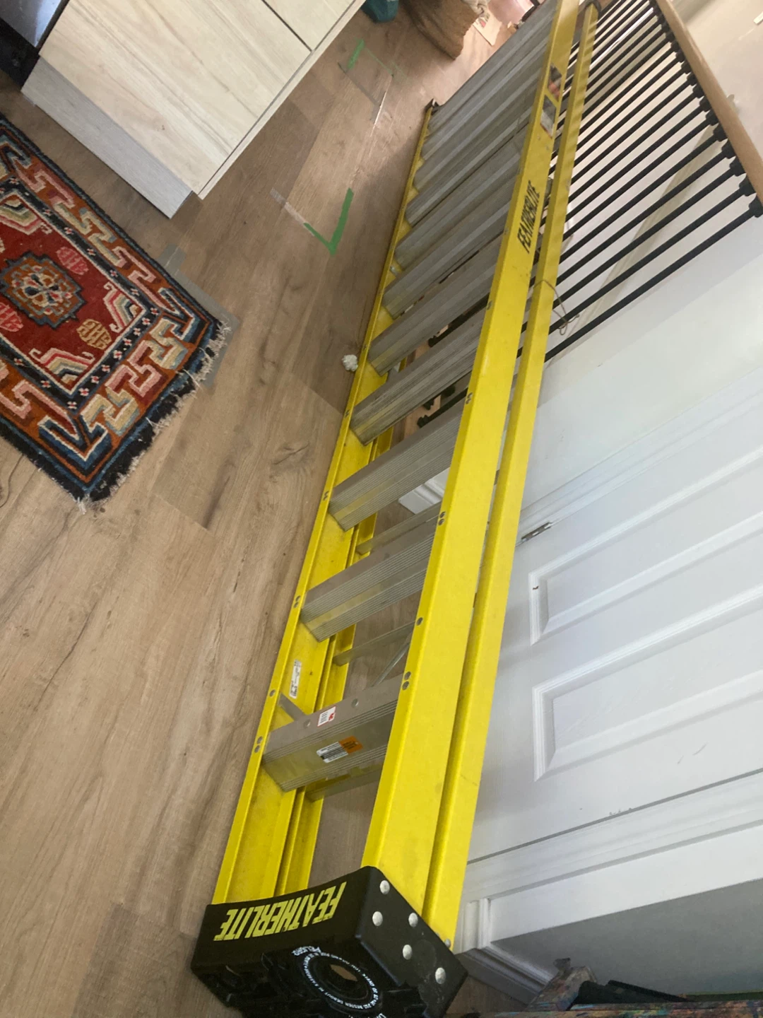 Featherlite 12 foot fibreglass step ladder - photo 5