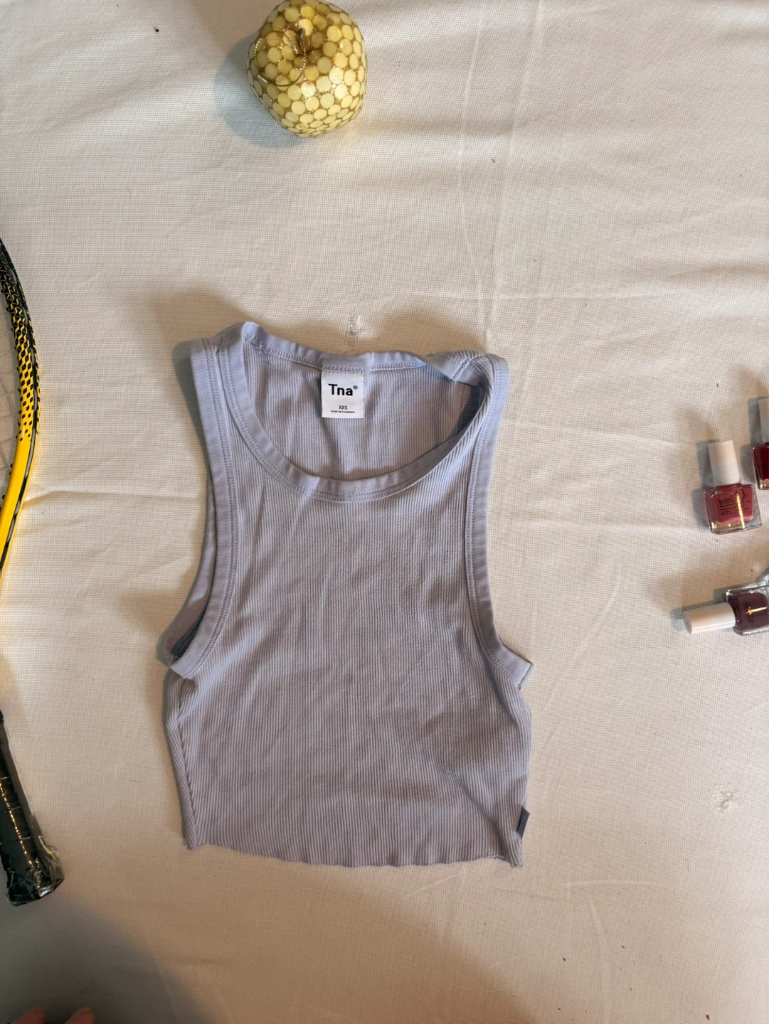 Tna Ribbed Tank Top - XXS